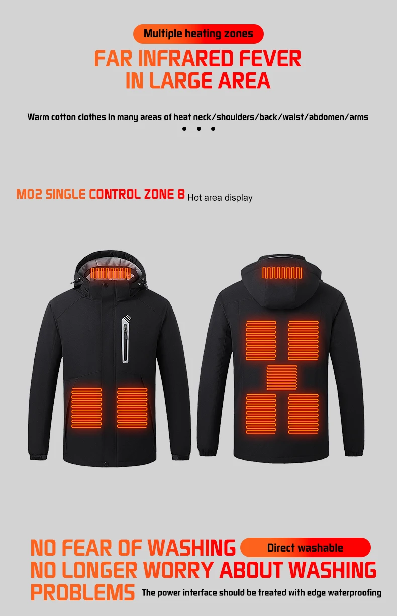 TODWARM Heat jacket Cold-proof Motorcycle Heating Jacket Men Winter Waterproof Warm Moto Cycling Chaqueta Hooded assault jacket 11 S1faf28ba11b142adbce01e93e64b37d7l