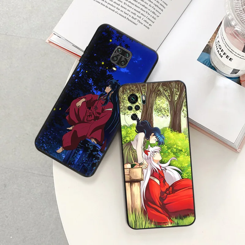 Anti-Drop Phone Case for Redmi A3 13 9 9A 9C 9T 9A 10C 10T Note 10 9s 8 8t 7 Pro 10s Lite Cartoon Inuyasha Sesshomaru Soft Cover