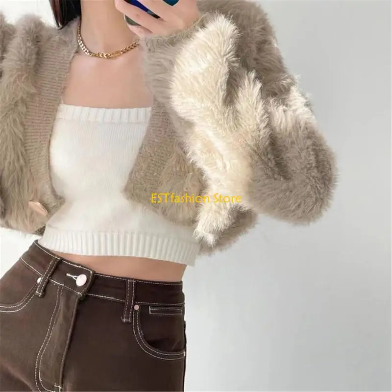 Y5GC Women's Furry … - image