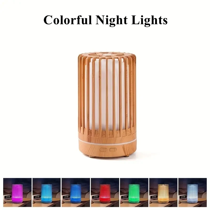 150ml Bird Cage Ultrasonic USB Humidifier Air Humidifier Aromatherapy Machine,Essential Oil Diffuser With Colorful Night Lights