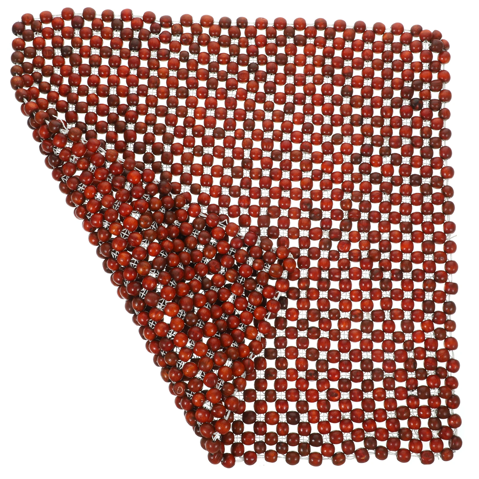 

Wood Beads Cool Pad Seat Cushion for Car Office Comfortable Beaded Pads High Quality Wood Material Easy Install Remove Natural