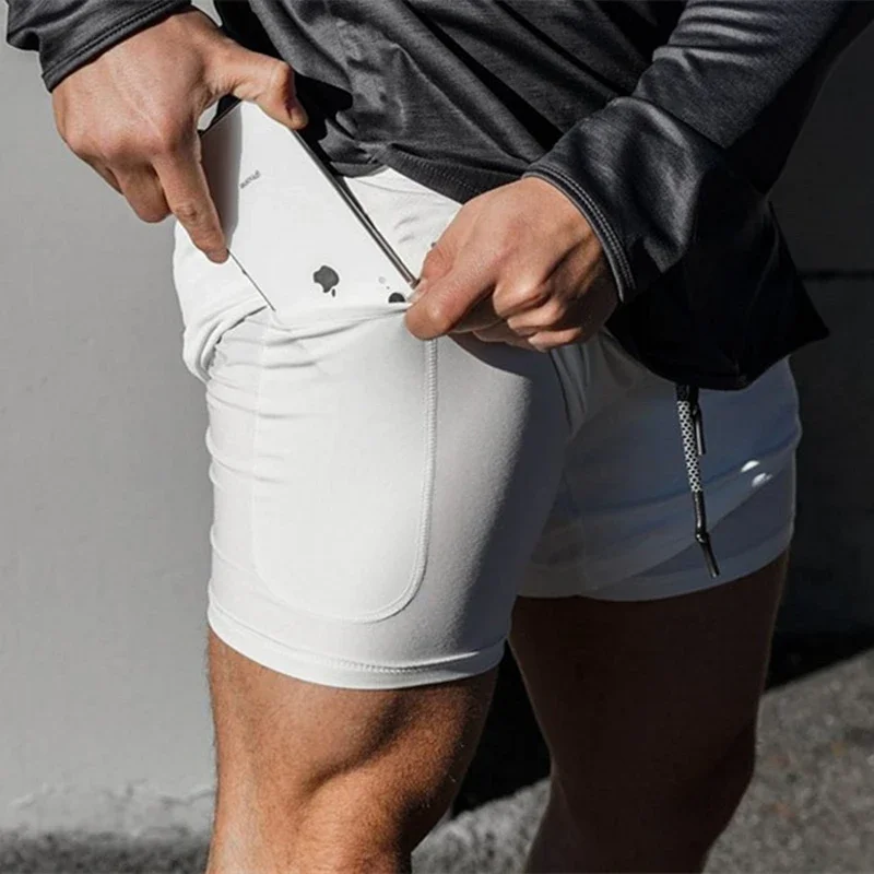 MRMT 2024 Pantaloncini da uomo di marca Doppia maglia Pantaloncini da spiaggia da uomo mimetici a cinque punti Pantaloni per uomo Scanties Pantaloncini da uomo