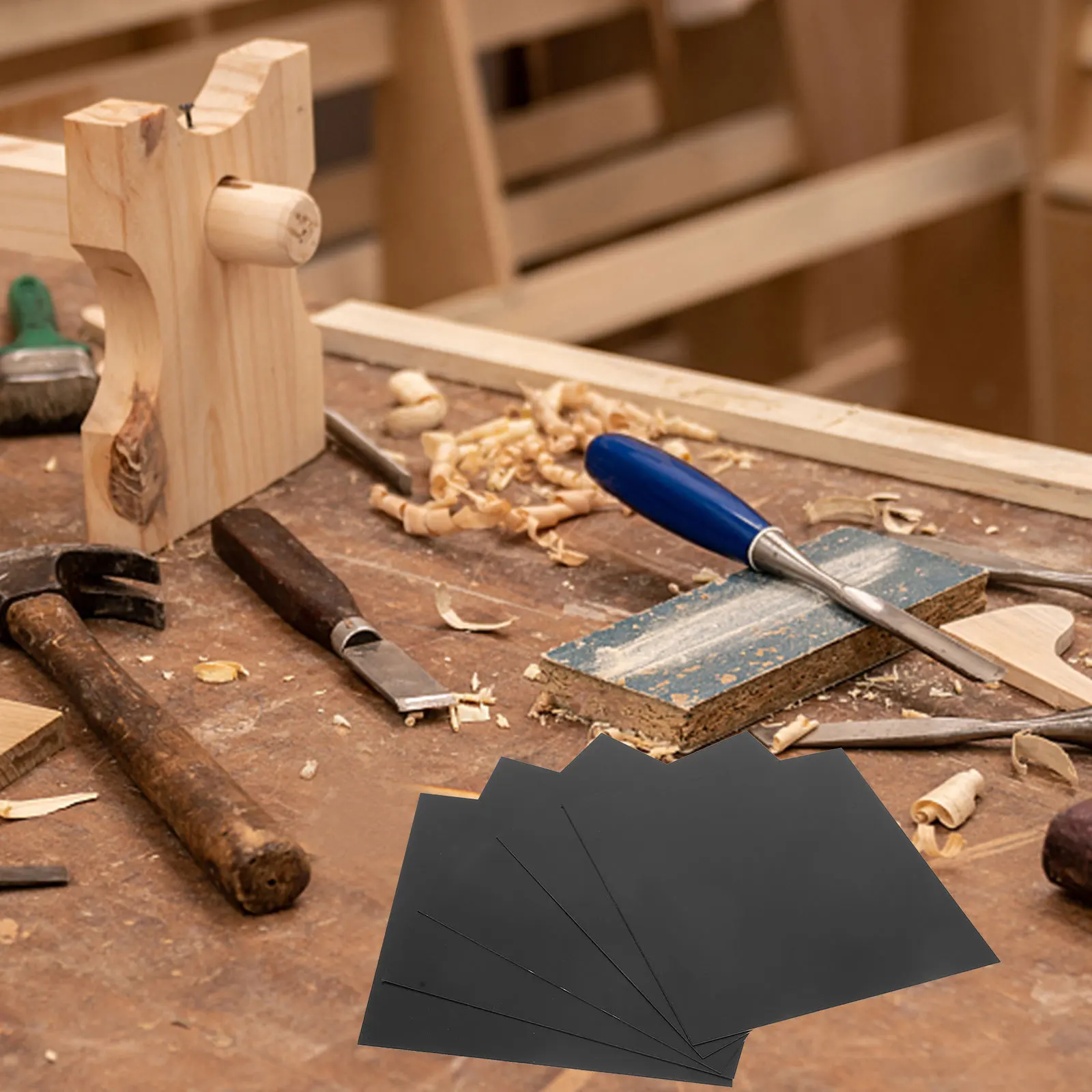 

5Pcs Aluminum Sheet Metal Plate Industrial DIY Crafting Durable Smooth Surface Aluminum Sheet for Industry DIY Use