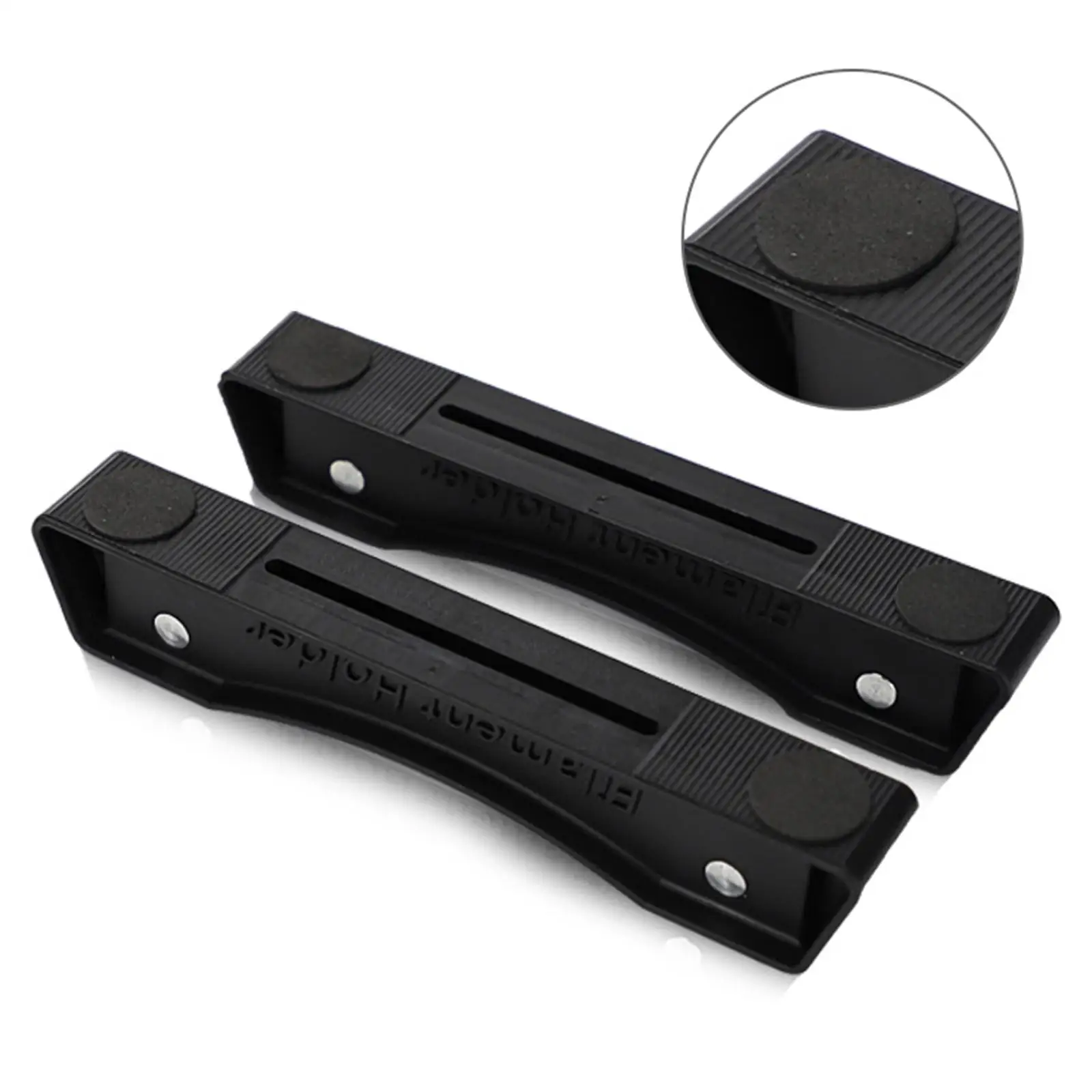 Filament Spool Holder Black with Non-Slip Mat Rack Bracket Tray for 3D Printing
