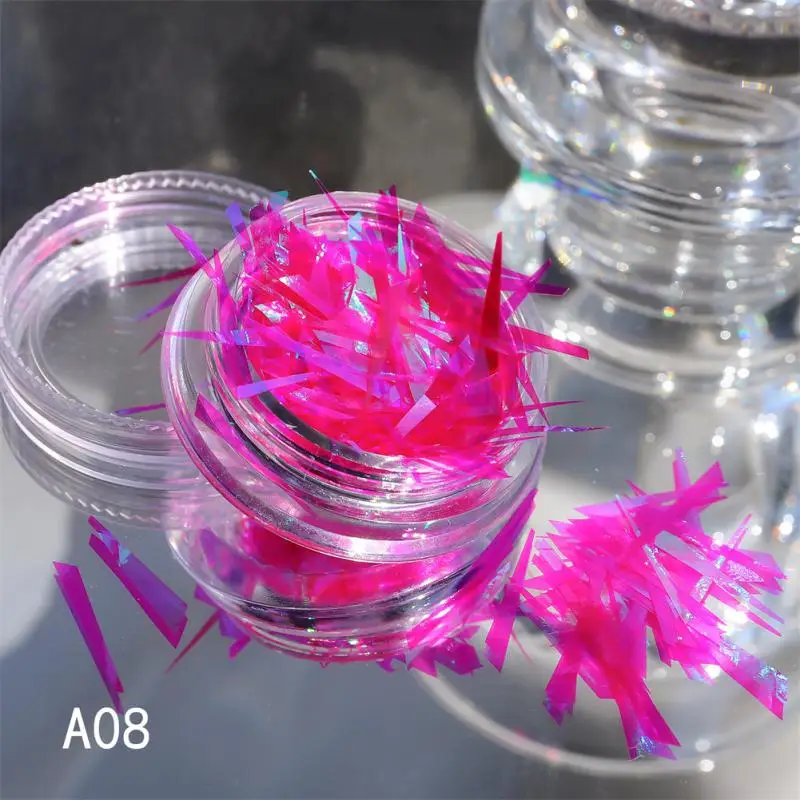 Decoración de lentejuelas para uñas, 3g, lámina dorada de imitación, lámina de cobre, lentejuelas Diy, epoxi, arte de uñas, escamas rojas, hoja de proceso de decoración de lentejuelas