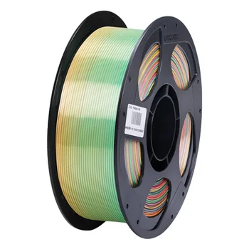 ANYCUBIC PLA Rainbow Silk Filament 1.75mm 3D Printer Printing Filament Christmas Toys 3D…