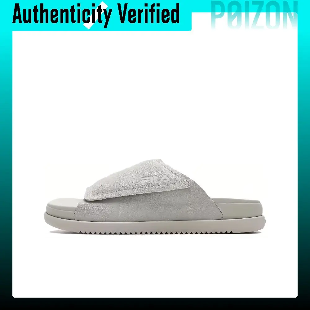 FILA CARPET Slip Resistant Abrasion Resistant Slide Slippers Men's Gray F12M421501FOM