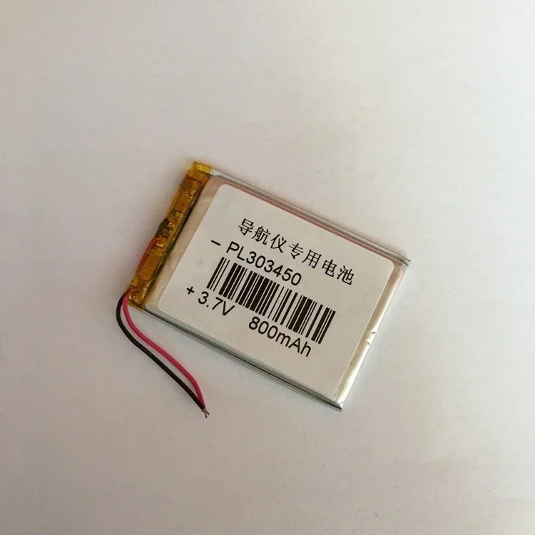 303450   Автомобильные рекордеры, аккумуляторы, 3,7 В, 800 мАч, навигатор, музыка Для почты MEIZU MP3/MP4, литий-ионный аккумулятор