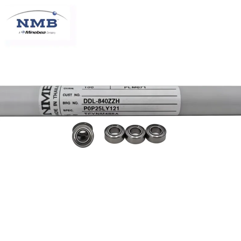 100 Stück Original NMB Edelstahllager DDL-840ZZ 4*8*3mm SMR84ZZ Miniaturkugellager 4x8x3 – Detail 1