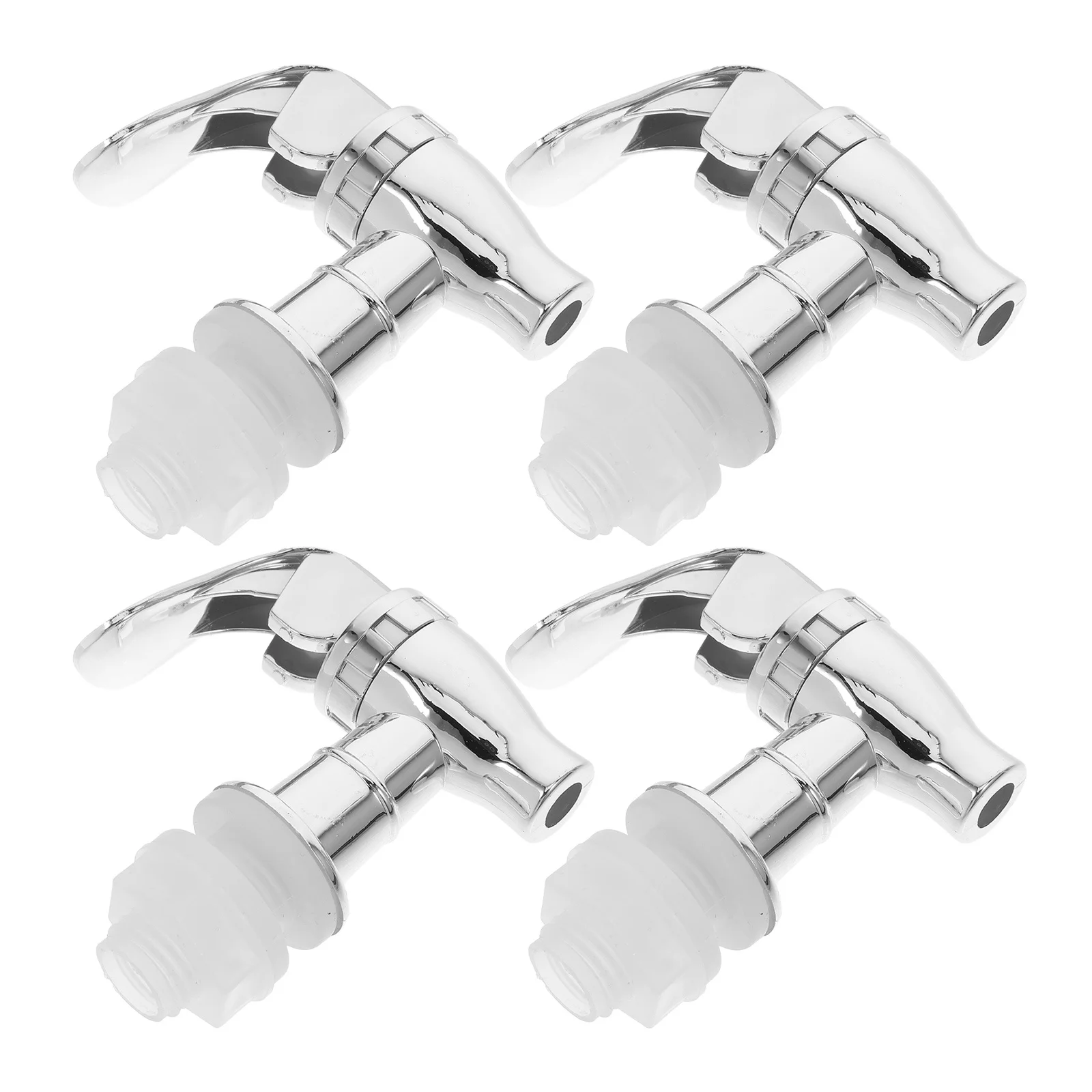 

4 шт., 16 мм, сменный патрубок для напитков, пластиковый смеситель-холодильник, кран для воды, сока, вина, диспенсер для горячих и холодных напитков, кемпинга