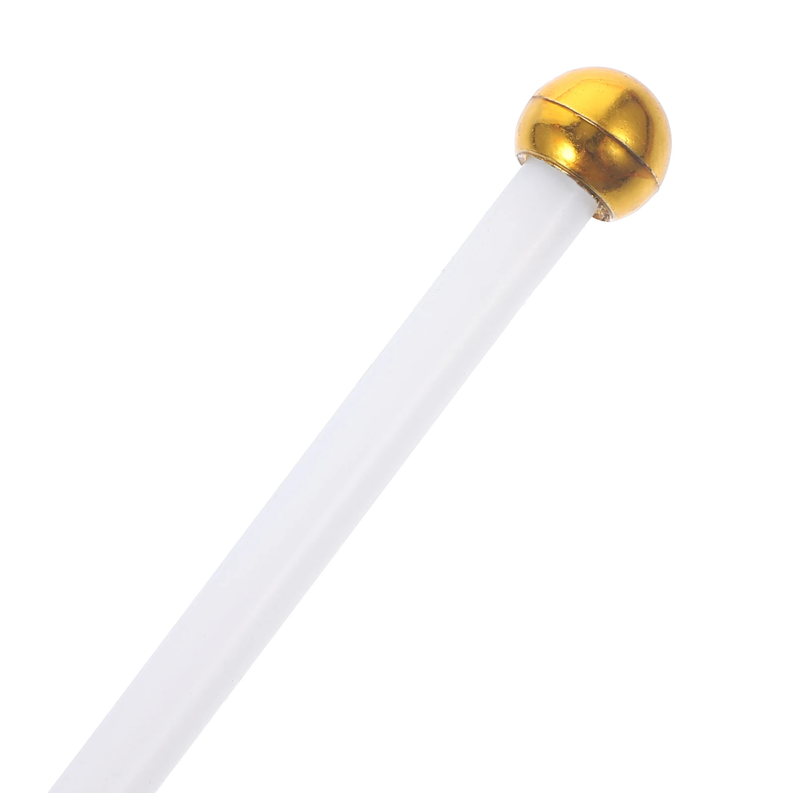 

50pcs Plastic Flagpoles For Sporting Events Festival Handheld Flags Durable Decorative Flag Pole Easy Install Office Party