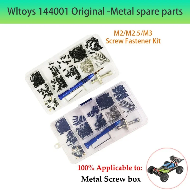 Wltoys 144001 144010 124007 124017 124018   Piezas de mejora del acero del metal del soporte del motor ajustable del eje de transmisión central del embrague del deslizador