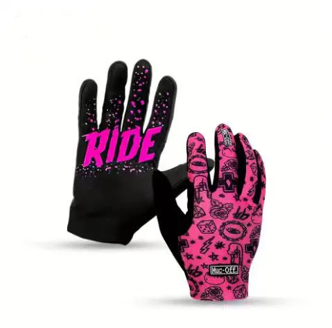 

2026 Muc Top Off Bicycle Gloves Mountain Bike Mx Glove Pink Motorcycle Gloves STREAM MTB Motocross Glove Men Bmx Guantes Glove H