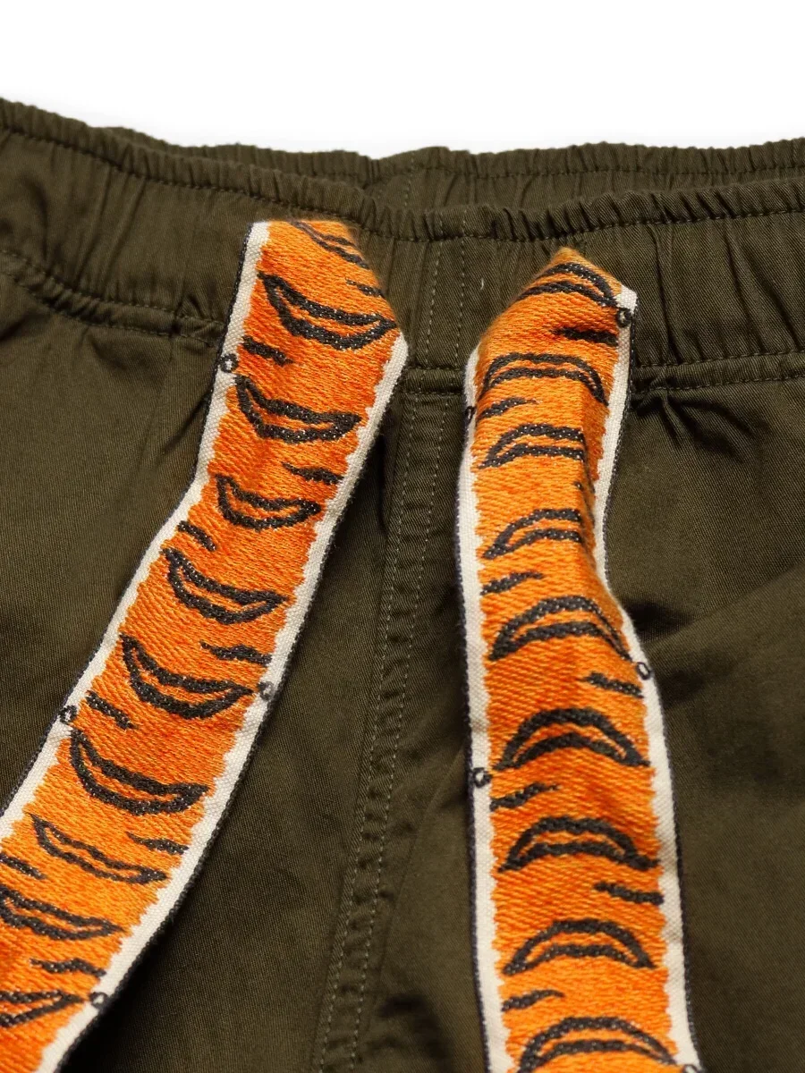 21SS Kapital Hirata and Hiroshi Tiger Stripe Casual Shorts Men's Women's American Loose Capris