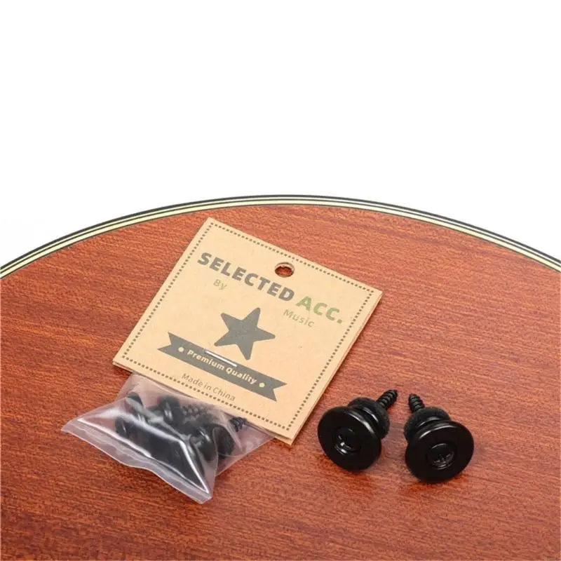 2025 Новый пакет из 2 кнопок на ремешках гитарный аппаратный гитарный ремешок для электрогитаров