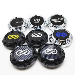 4pcs 68mm Wheel Center Caps for Enkei Car Styling 64mm Auto Rims Emblem Cover Hub Cap 45mm Sticker