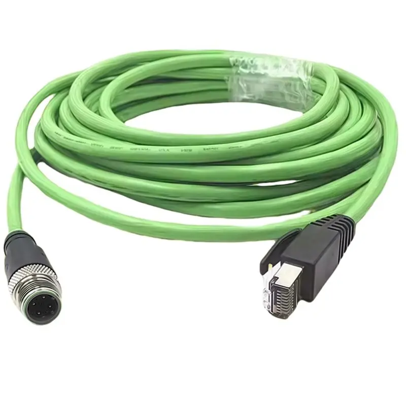 New Arrivals-Shielded STP For RJ45 Ethernet Cable 3 Meter 8Pin To RJ45 Connector IP67 Waterproof Industrial For Ethercat/Pro