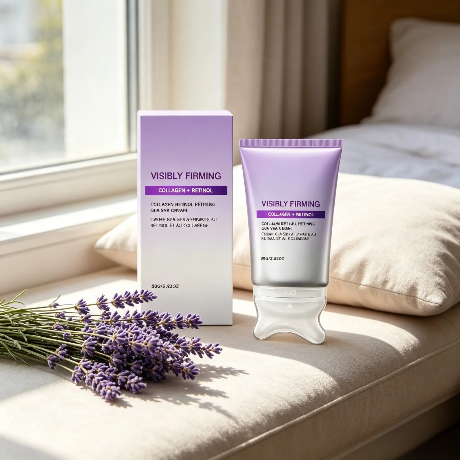 Retinol Collagen Cream Gua Sha - đánh giá và giá Coenzyme Q10 Cream
