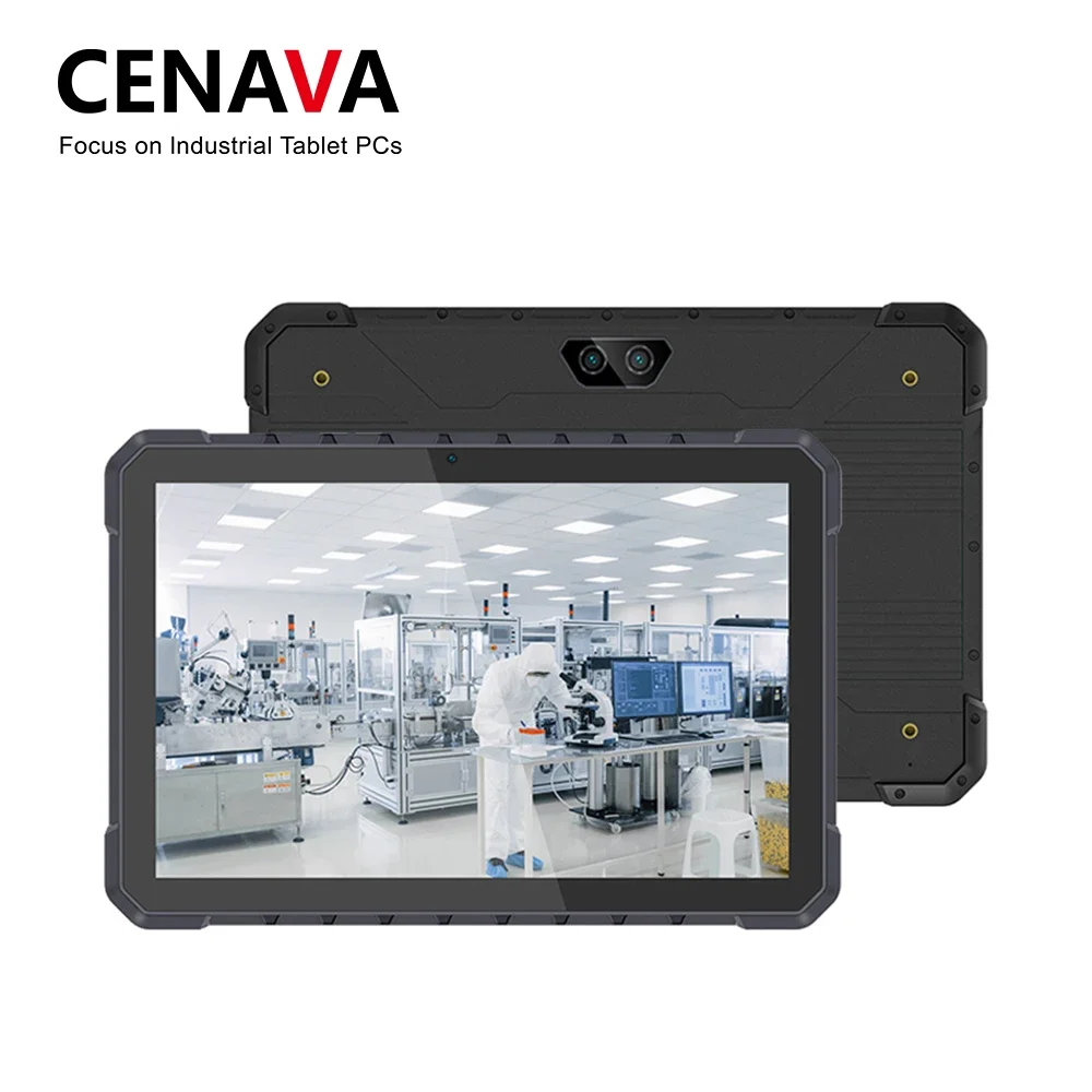 NEW CENAVA A18ST 10.1 Inch Industrial Tablet PC Ip68 Waterproof Android 11 Thin Rugged Tablet Optional 1D 2D Scanner