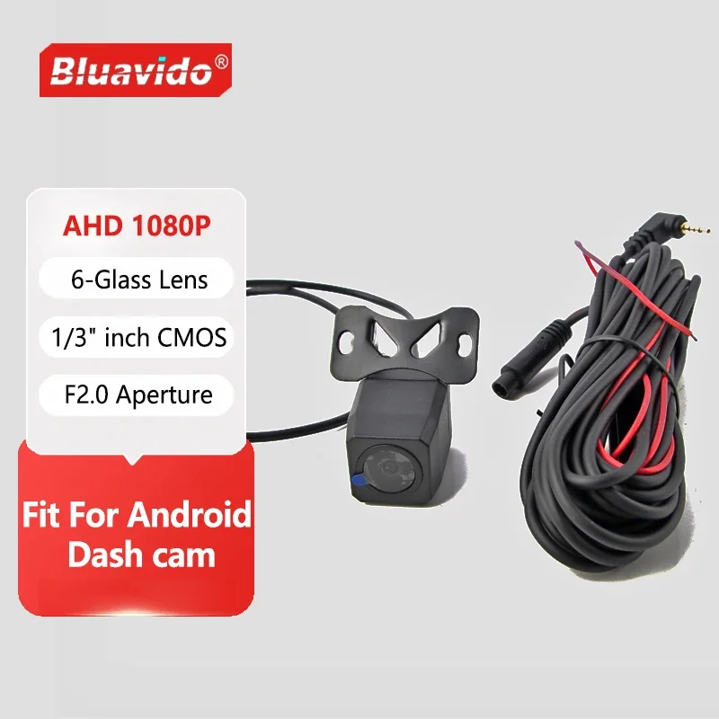 

FHD 1080P Night Vision Car rear camera Android 10 DVR vehicle camera with 6 meter cable 0.1Lux back cam waterproof