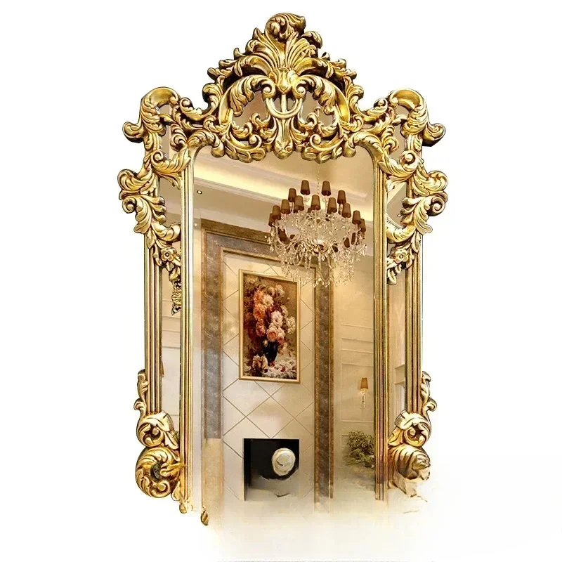 Bathroom Mirror Luxury Living Room Wall Decoration Cosmetic Mirror Wall Hanging Decor Spiegel Kawaii Room Decor Aesthetic