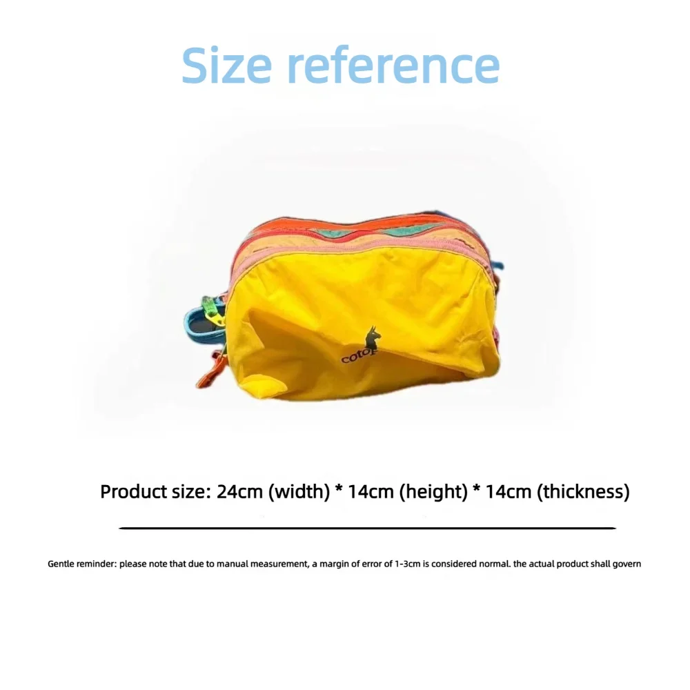 Dopamin-Farbene Wasserdichte Tragbare Kosmetiktasche Multifunktionale Reise-Toilettentasche Bolsa De Maquillaje Outdoor Damen Alltagstasche – Detail 1