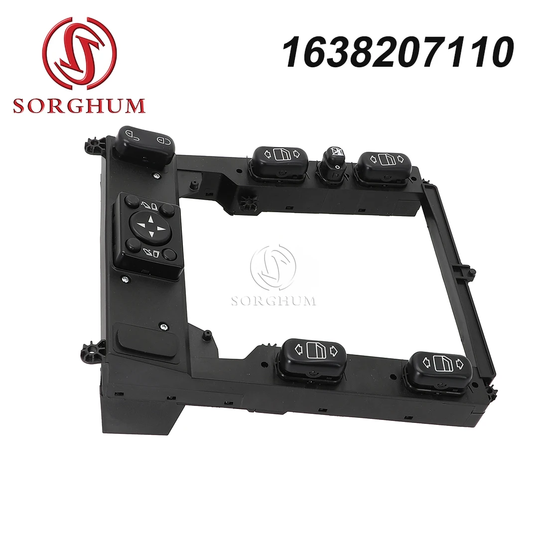 

SORGHUM Car Master Window & Mirror Lock Switch Window Glass Lift Switch For 02-05 Mercedes-Benz W163 ML350 ML500 1638207110