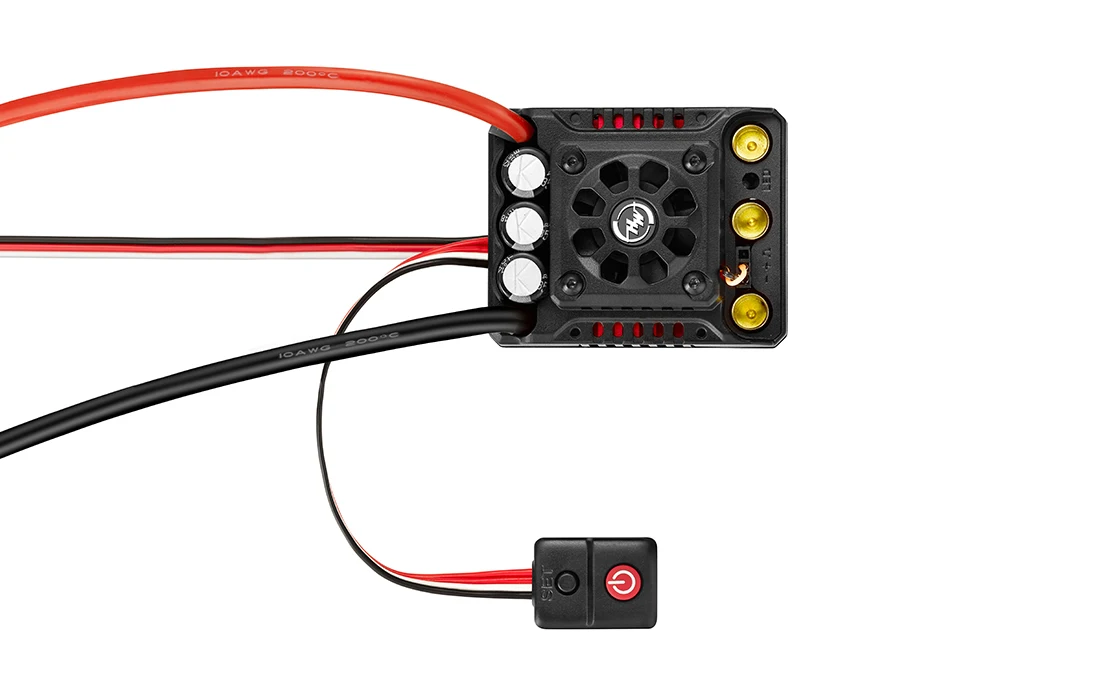 HOBBYWING QuicRun WP 8BL150 G2 3-6S Wodoodporny regulator prędkości Bezczujnikowy bezszczotkowy ESC dla 1/8 RC Car Truck Monster Crawler