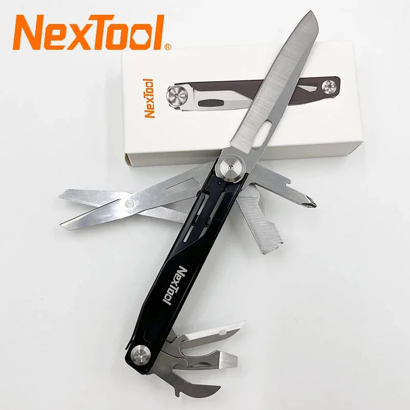 NexTool 12-in-1 Multi-tool Knife EDC Outdoor Camping Survival Kit Folding Multi Tool Scissors Screwdriver Portable Tools