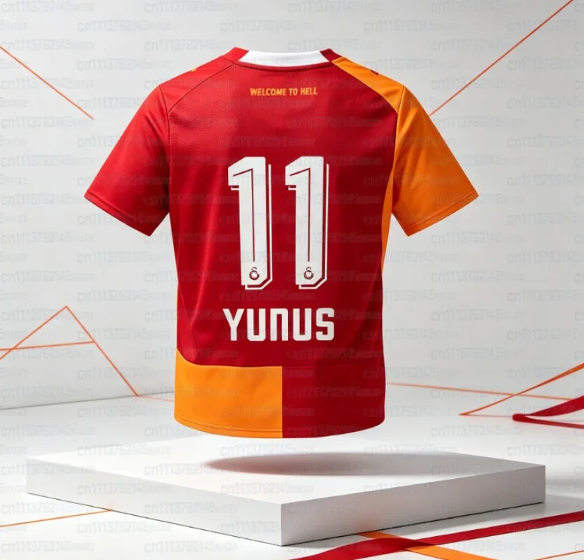 Galatasaray Football Jersey Shirt Men Summer 3D Sports Tshirt Training Breathable Quick Drying Sweatshirt FamilyMatching