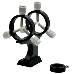 Astronomical Telescope Star Finder Mount 3-Point Guide Ring Pointer Bracket 1/4 Standard Camera Thread Hole