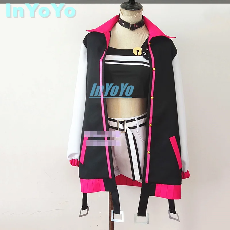 InYoYo Matsukai Mao Cosplay VTuber NIJISANJI Costume Uniform Dress Daily Wear Women Halloween Party Outfit S-L Customized NEW