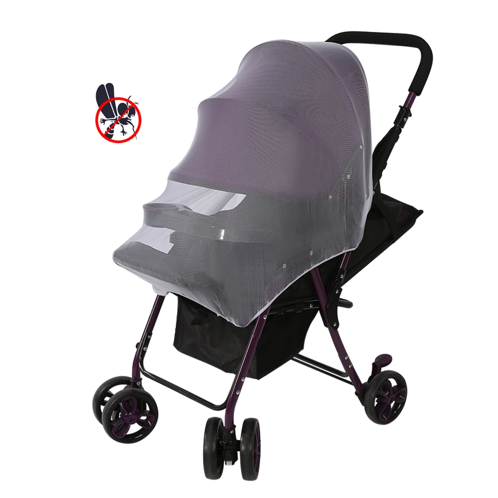 

Lovely Baby Stroller Pushchair Mosquito Insect Net Safe Mesh Pram Protector