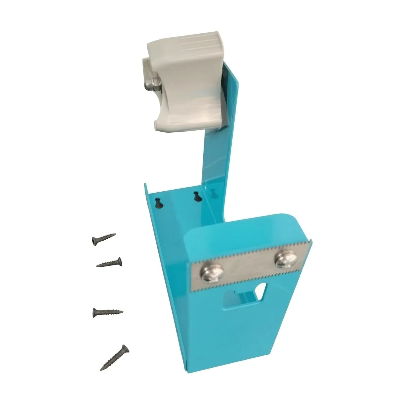 Upright Metal Tape Dispenser Sturdy Tape Dispenser with Serrated Cutting Edge for Stations, Warehouses, Home Packing Areas