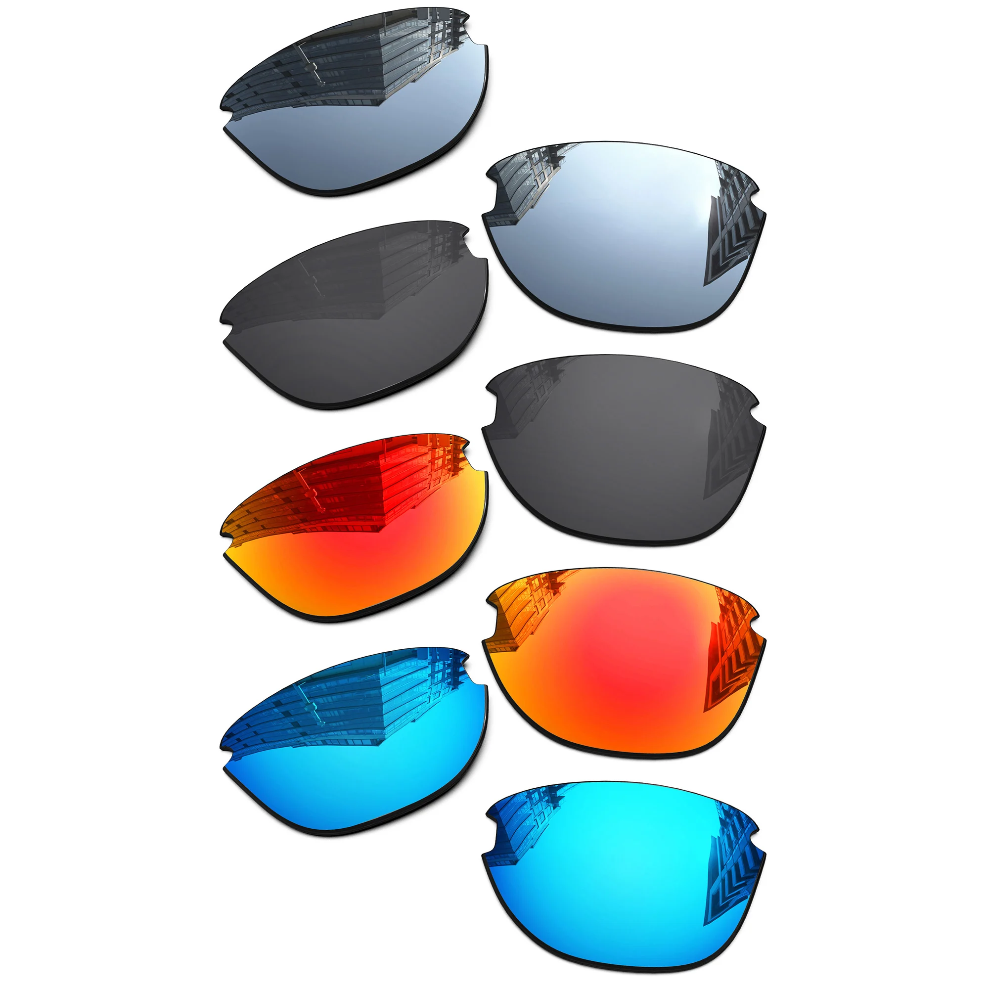 ONDEX Polarized Replacement Lenses for Oakley Frogskins Lite OO9374 - 63mm Sunglasses - Multiple Color