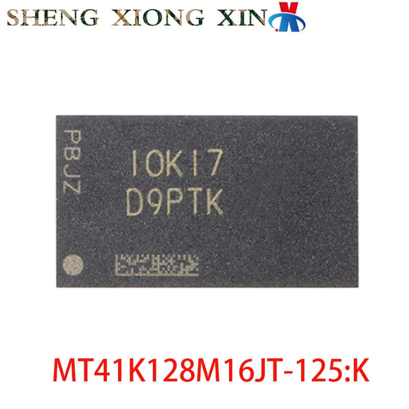 5pcs/lot 100% NEW MT41K128M16JT-125:K 96-FBGA Memory Chip MT41K128 D9PTK Integrated Circuit