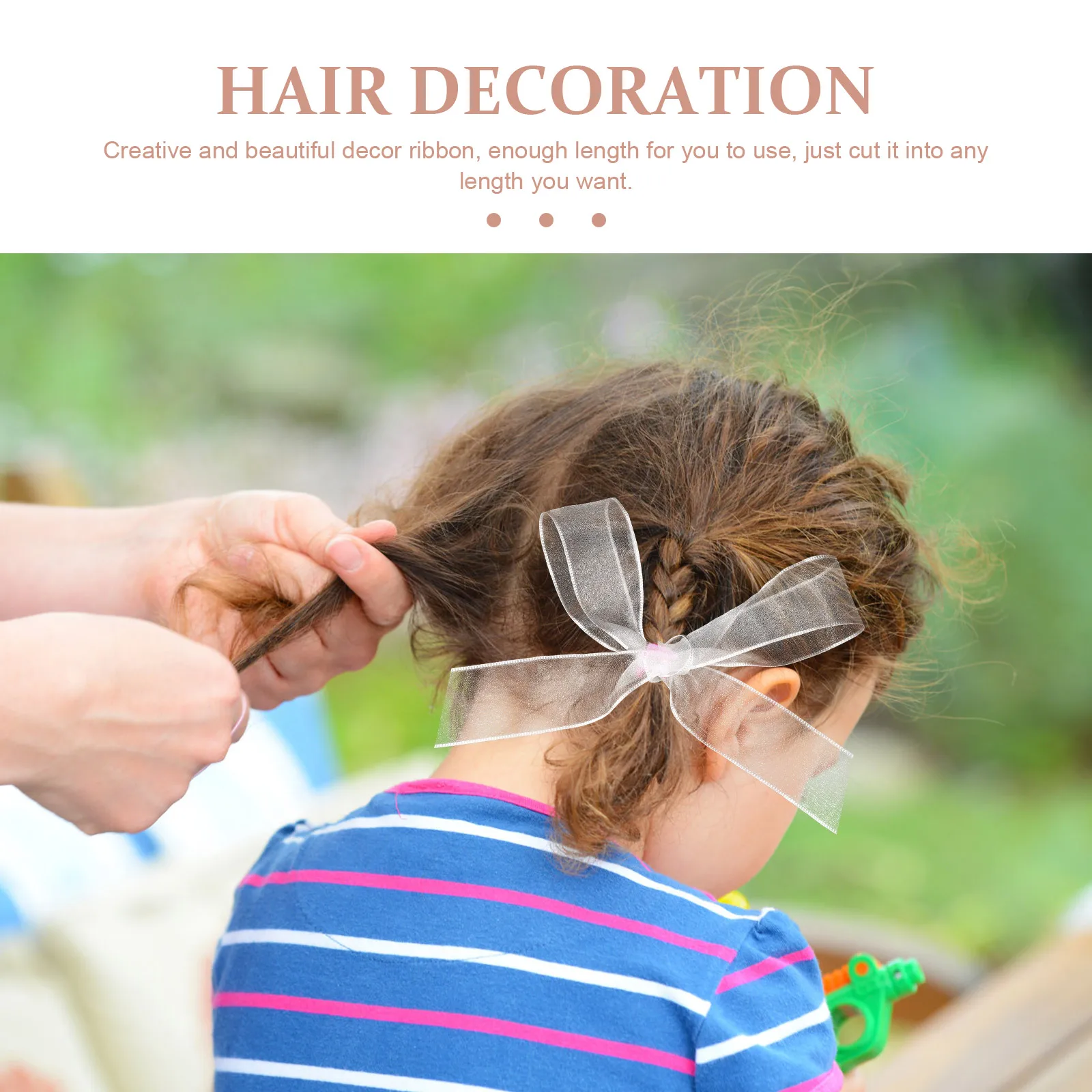 

1 Roll Christmas Gift Wrapping Diy Bow Making Party Festival Decorative Ribbon Creative Crafts Wedding Bouquet Packaging Xmas