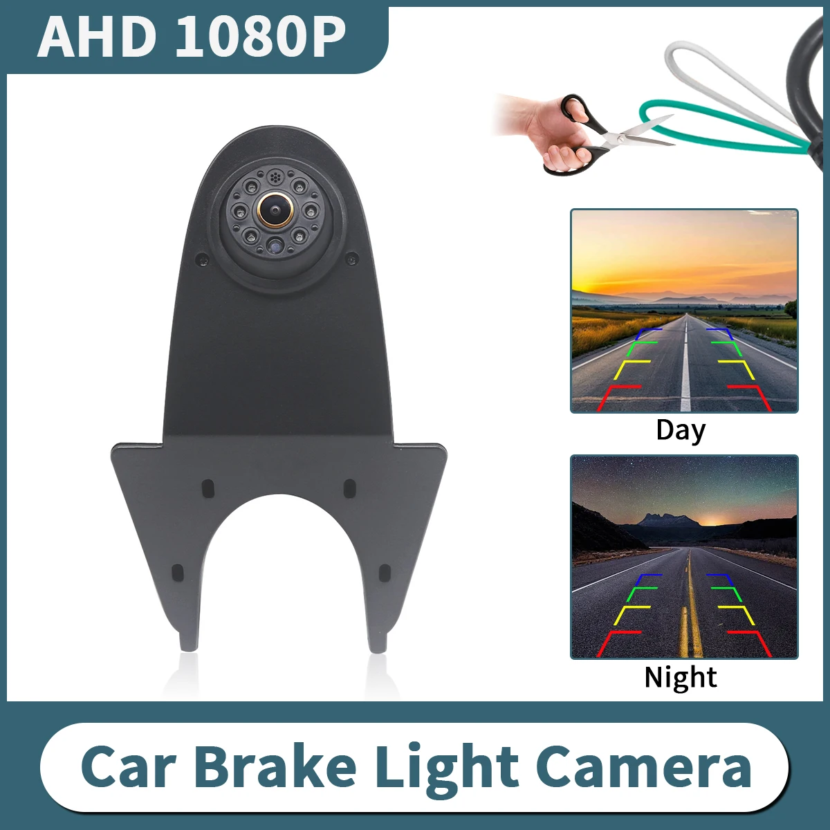 

AHD 1080P Vehicle Brake Light Rear View Camera For Mercedes Benz Viano Sprinter Vito VW Volkswagen Transporter Crafter