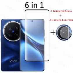Full Cover Tempered Glass For Vivo X200 Pro Screen Protector Camera Lens Vivo X200 Pro X100 Ultra Glass For Vivo X200 Pro Glass