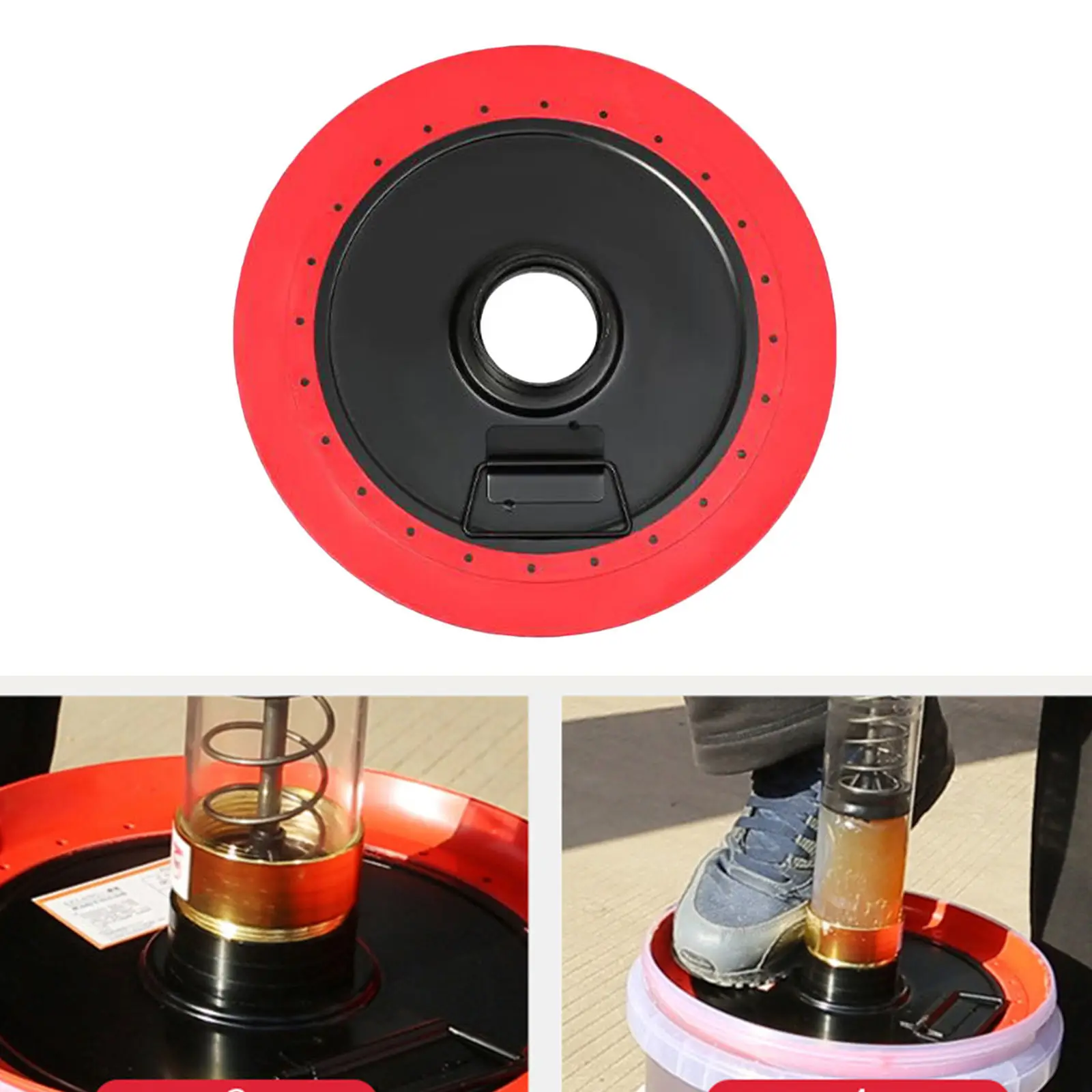 

56/60 Universal Grease Suction Plate Oil Suction Pan Grease Butter Gun Aid Accessories Leak-proof Lubricating Oil Suction Cup