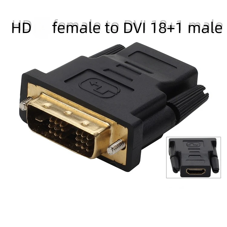 Fêmea HDM1 para DVI Conector Industrial, DVI, 18 + 1, Padrão Industrial