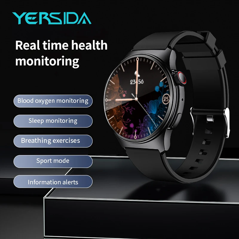 Смарт-часы YERSIDA MS6 с экраном высокого разрешения, Bluetooth 5,4