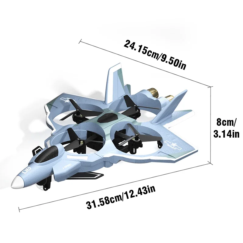 H121 rc espuma avião drone 2.4g 4ch 360 graus rolo rc avião asa rtf altura fixa modelo quadcopter crianças brinquedos meninos presentes