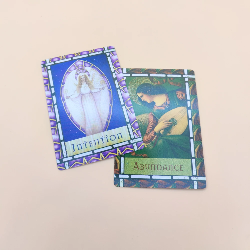 High-quality Healing With The Angels Oracle Cards 44-Card Deck Divination Prophet For Fortunetelling Fate Predictions Cards