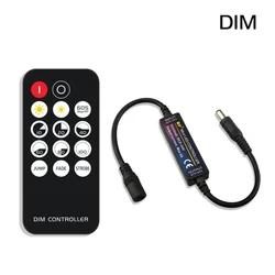 RF Wireless Remote 14/17/21/28Key LED Light Strip Controller for DC5-24V Single Color/CCT/RGB/RGBW/RGB+CCT LED Light Controller