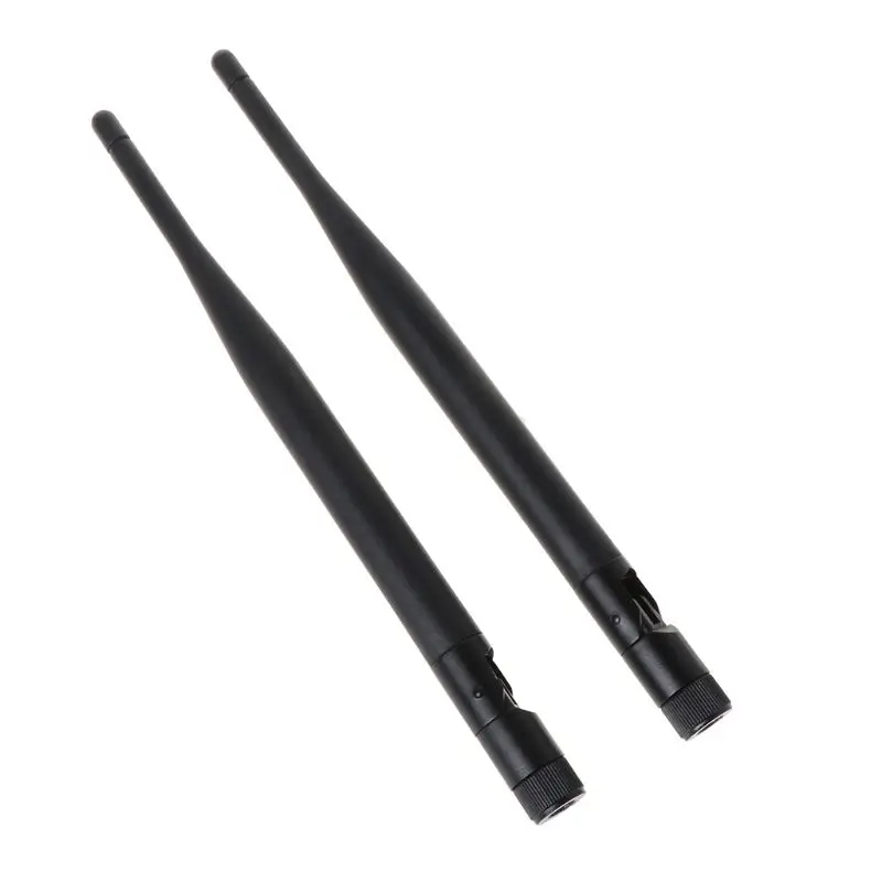 WiFi Antenna 6dBi RP-SMA 12in U.FL IPEX MHF4 to RP-SMA Pigtail Antennas Set