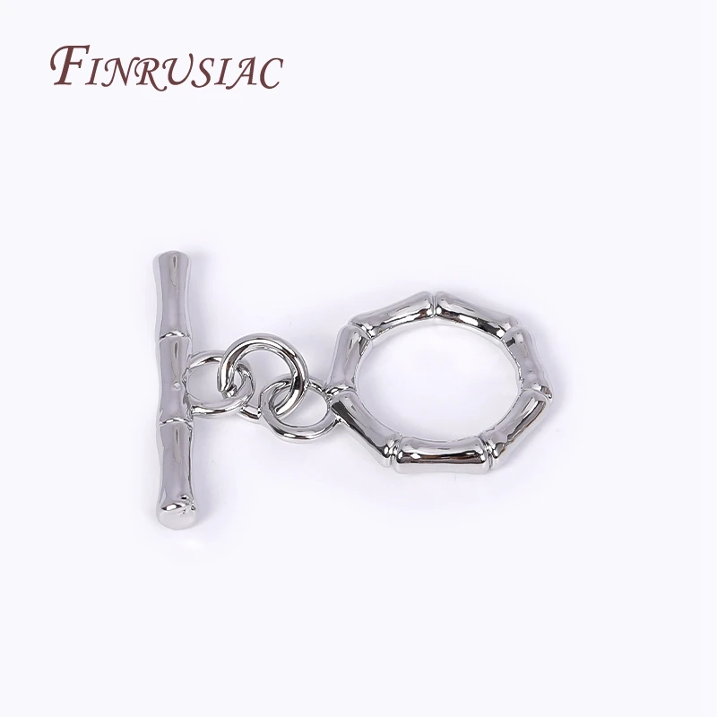 18K vergoldete Knebelverschlüsse für Schmuck, Messing-Metallverschlüsse für Armbänder, OT-Verschluss, Schmuckherstellungszubehör, DIY-Zubehör – Detail 21
