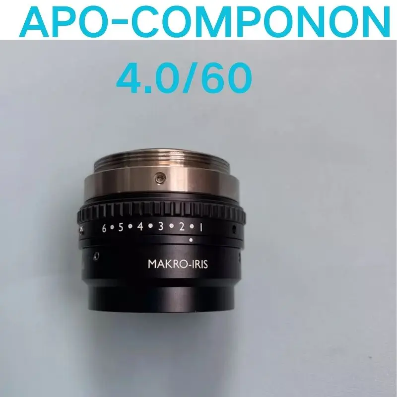 Second-hand test OK Schneider APO-COMPONON HM 4.0/60 high-resolution line scanning lens