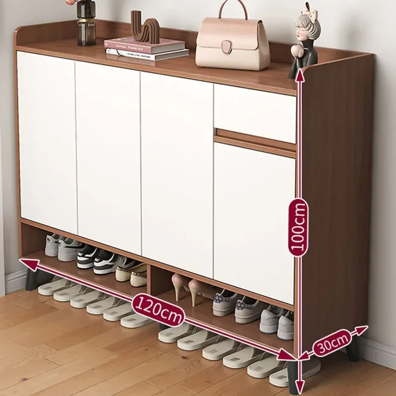 Modern Display Shoe Rack Assembled Drawer Children Luxury Shoe Rack Nordic Top Selling Vertical Meubles A Chaussures Furniture