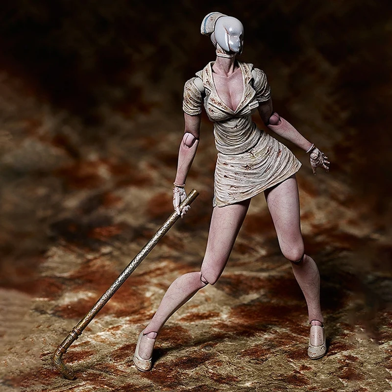 フィグマ-バブルヘッド看護アクションフィギュア,限定版,PVCモバイル